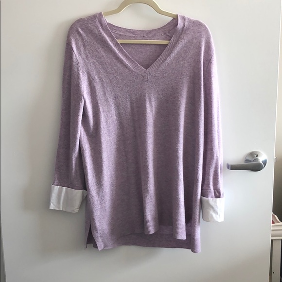 Small J.Crew sweater with cuffed sleeves - Picture 1 of 1